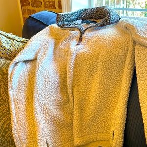 True Grit ladies' fleece pullover half-zip size small